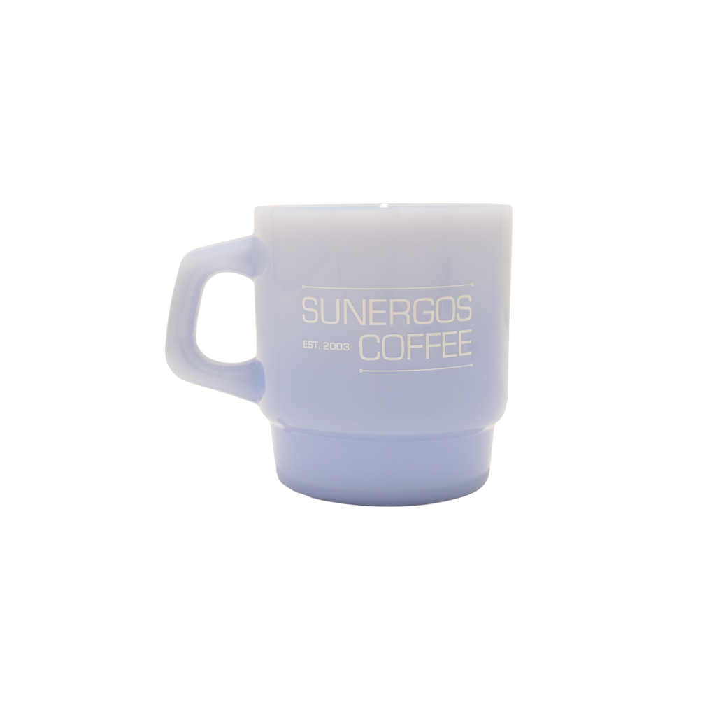 Milk Glass Mug (Winter Edition)